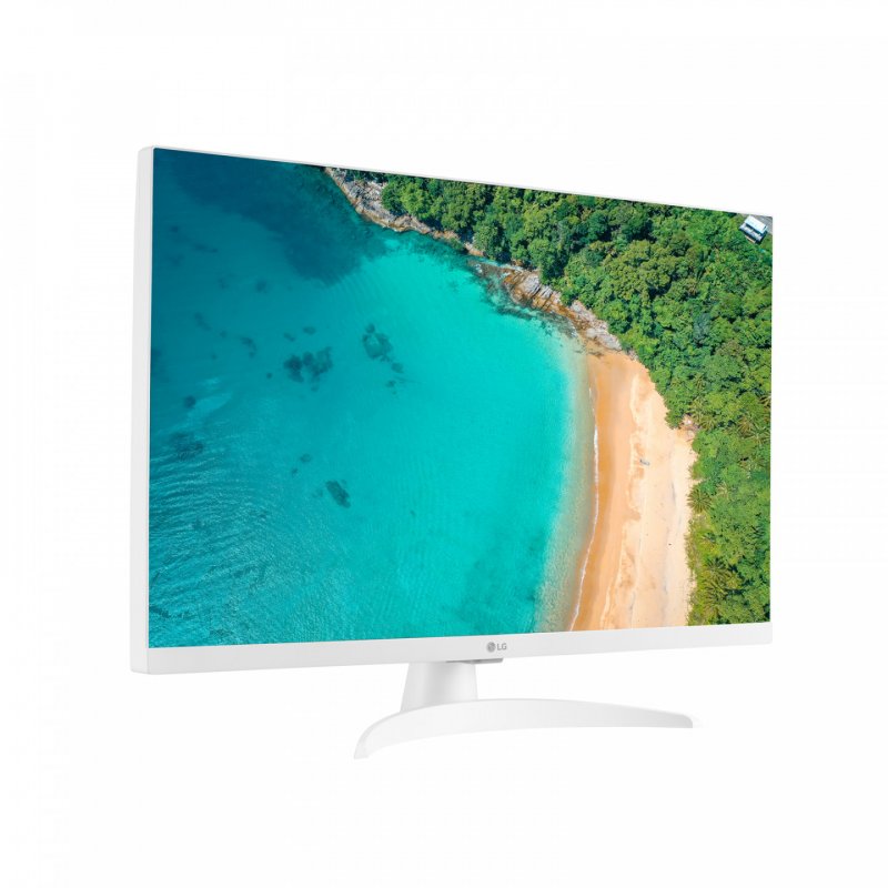 Ecran/TV 27" LG 27TQ615S-WZ Full HD (Blanc)