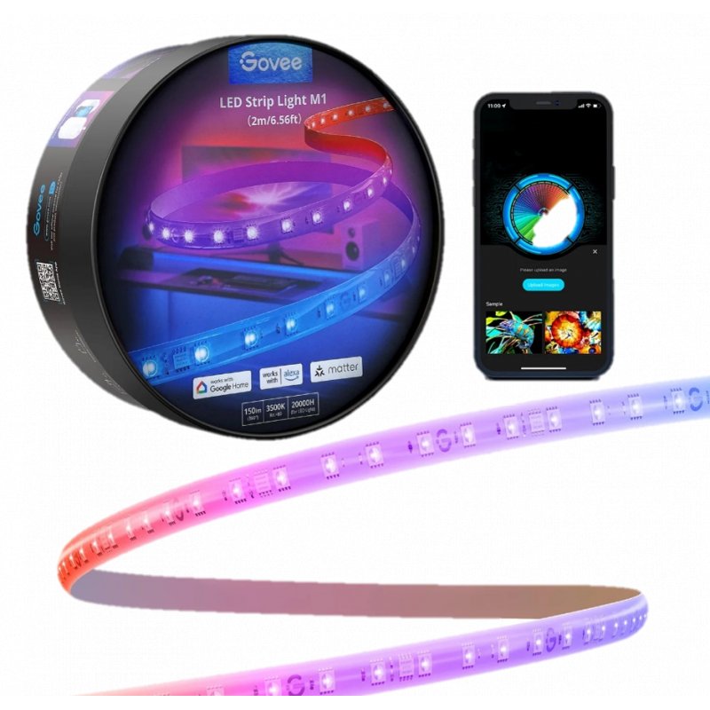 GOVEE LED STRIP LIGHT M1 RGBIC - 2M MATTER
