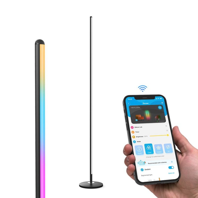 Govee LED Floor Lamp Éclairage de plancher intelligent Wi-Fi/Bluetooth