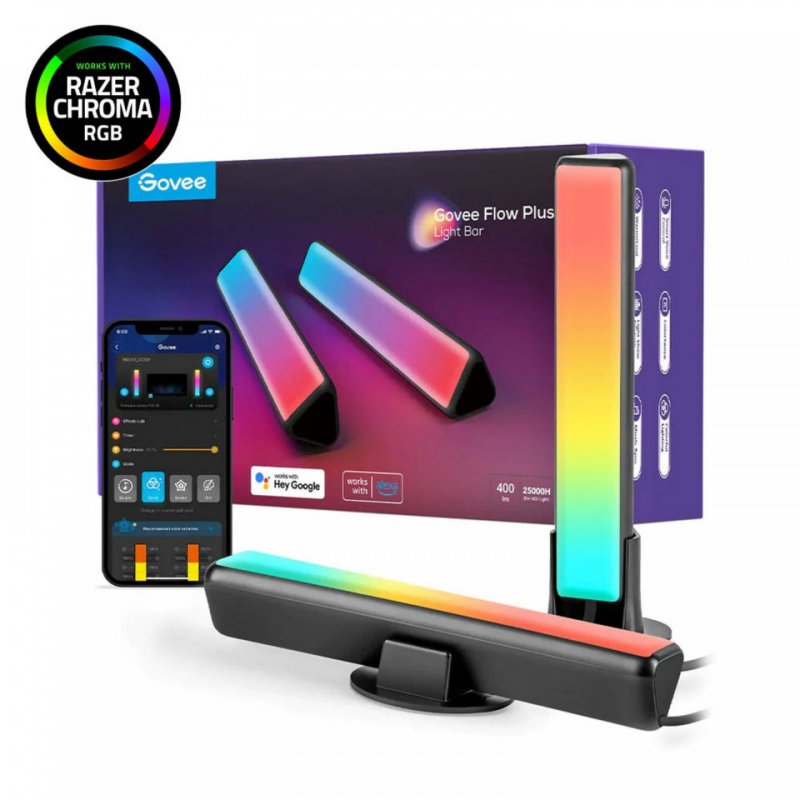 GOVEE SMART GAMING LIGHT BARS FLOW PLUS WIFI BT