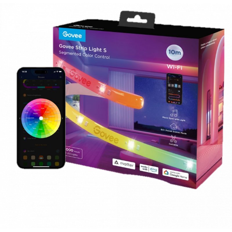 Govee - LED Strip Lights Matter ready 10 Meter
