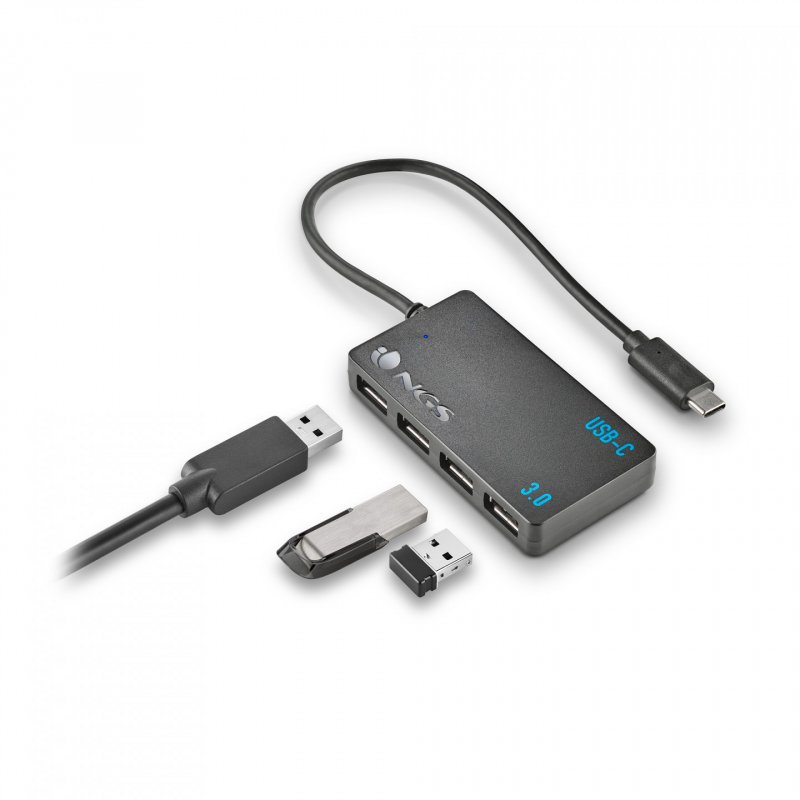NGS HUB USB C (4 PORTS USB 3.0)