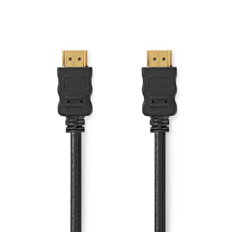 Nedis High Speed ??HDMI ™ Kabel mit Ethernet | 2m | schwarz
