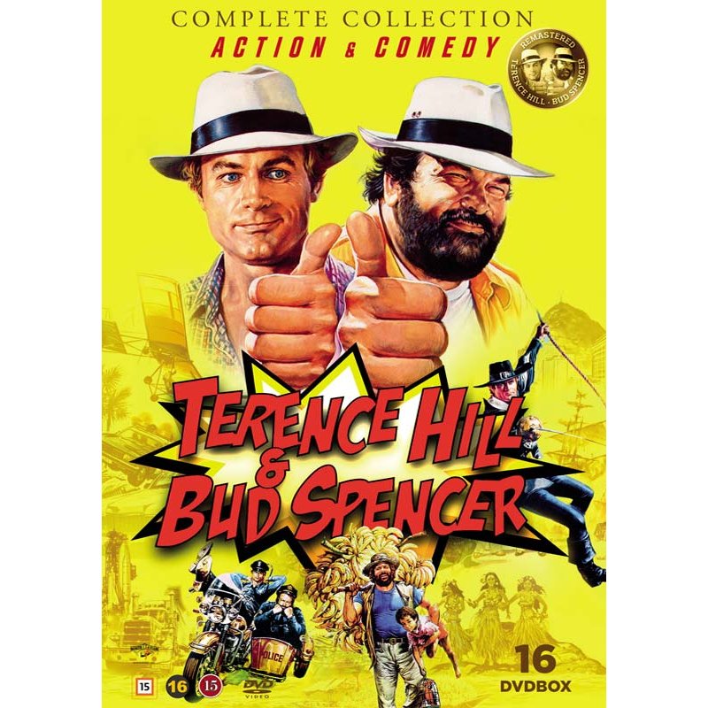 BUD & TERENCE COLLECTION BOX - 16 DVD