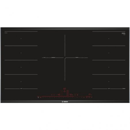 Bosch Serie 8 PXV975DC1E plaque Noir Intégré 90 cm Plaque avec zone à induction 5 zone(s)