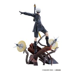 NieR:Automata Ver1.1a statuette PVC 1/7 YoRHa No. 9 Type S Covering Fire 31 cm