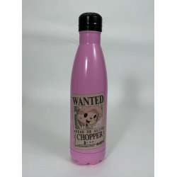 ONE PIECE - Chopper Wanted - Bouteille en métal - 540 ml