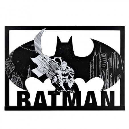BATMAN - Logo - Plaque Décorative Rectangulaire