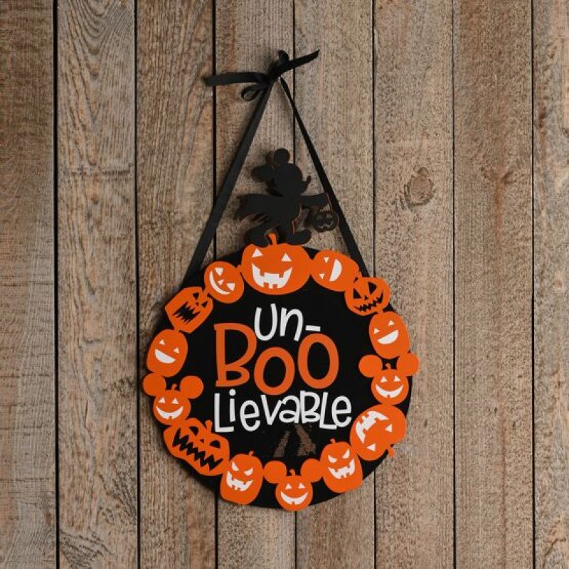 MICKEY - Halloween - Plaque Décorative
