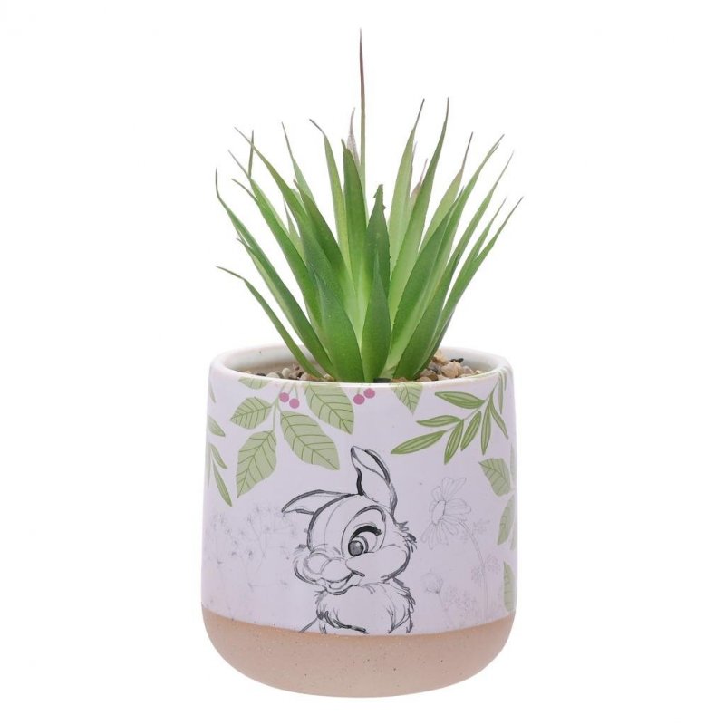 DISNEY - Forest - Bambi - Set de 2 Pots Fausses Plantes