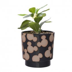 MICKEY - Shapes - Black&White - Pot Fausse Plante