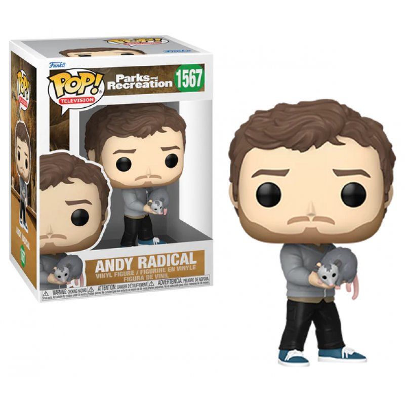 PARKS & RECREATIONS - POP TV N° 1567 - Andy Radical