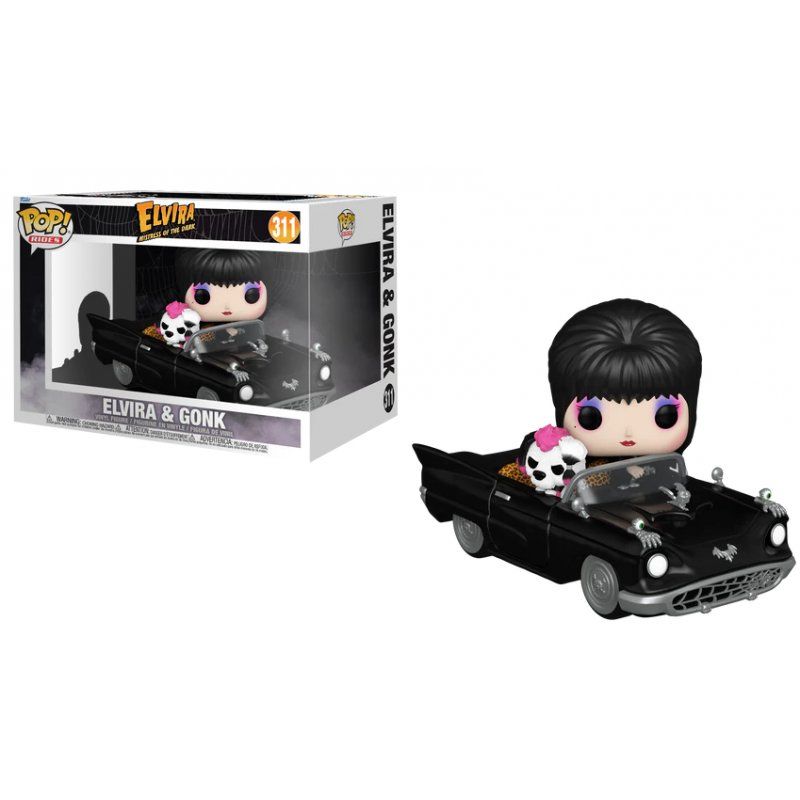 ELVIRA - POP Ride DLX N° 311 - Elvira avec Macabre Mobile