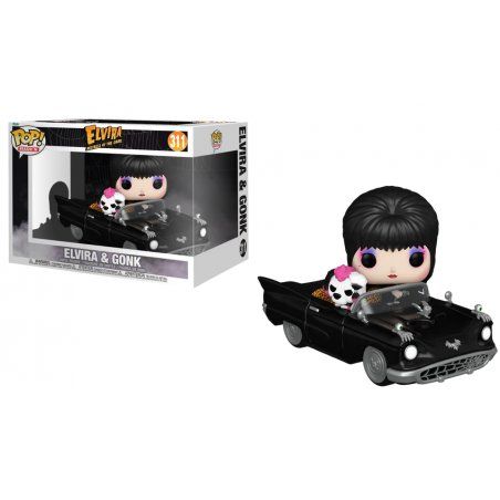ELVIRA - POP Ride DLX N° 311 - Elvira avec Macabre Mobile
