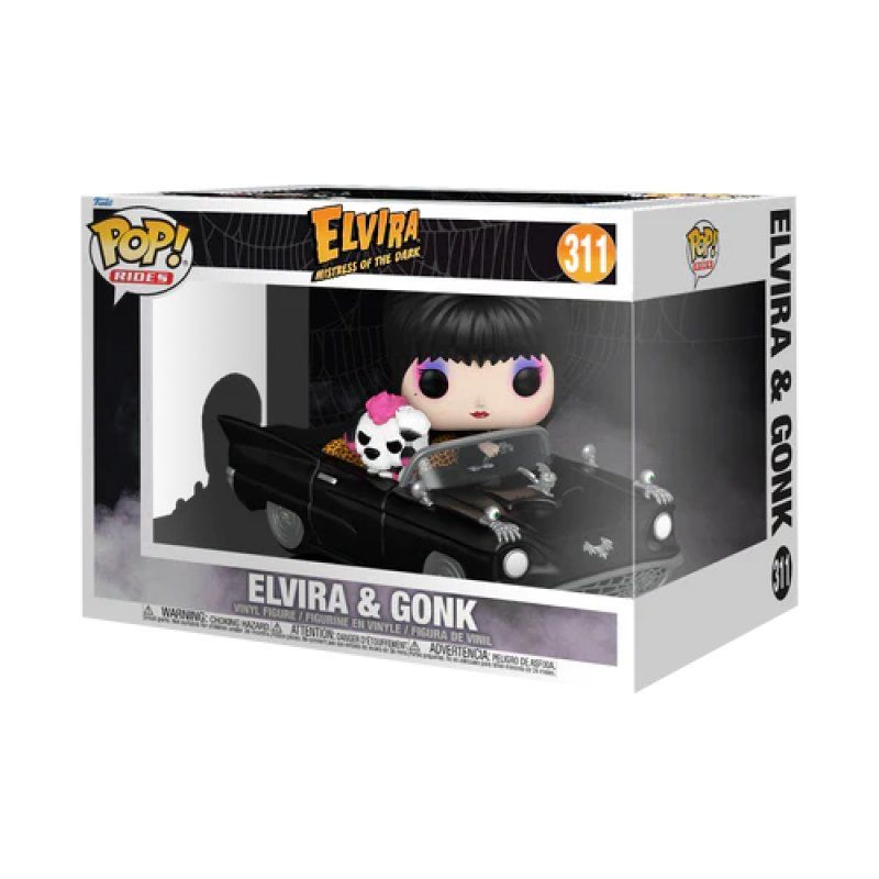 ELVIRA - POP Ride DLX N° 311 - Elvira avec Macabre Mobile