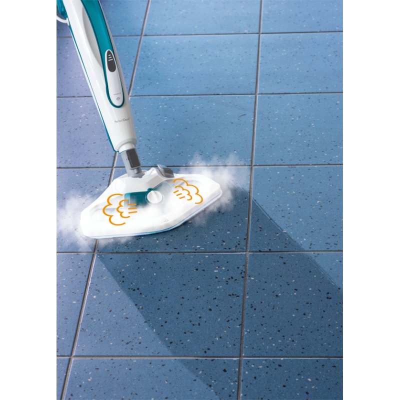 Concept CP2000 steam cleaner Portable steam cleaner 0.4 L 1500 W Turquoise White