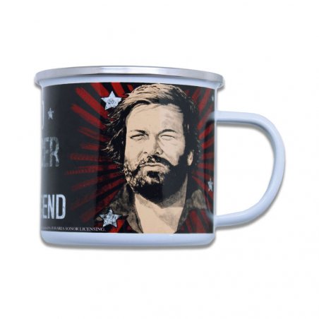 Bud Spencer mug émail The Legend