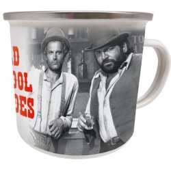 Bud Spencer & Terence Hill mug émail Old School Heroes