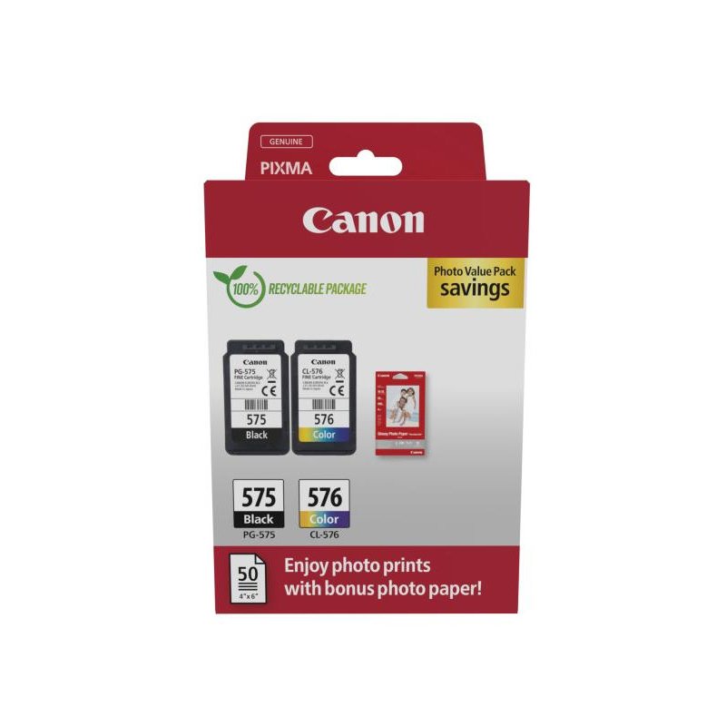 CANON PG-575/CL-576 Ink Cartridge PVP