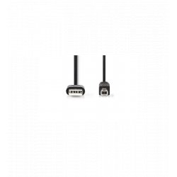 CABLE USB 2.0 A-Male B-Male 2m