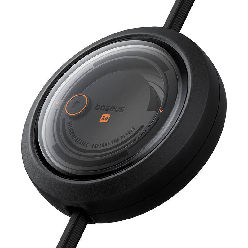 3-in-1 Baseus Free2Draw USB to M L C 100W cable, 1.1 m (black)