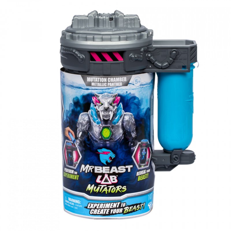 Moose Toys Mr Beast Lab Mutators - Mutatie Kamer Metallic Panther