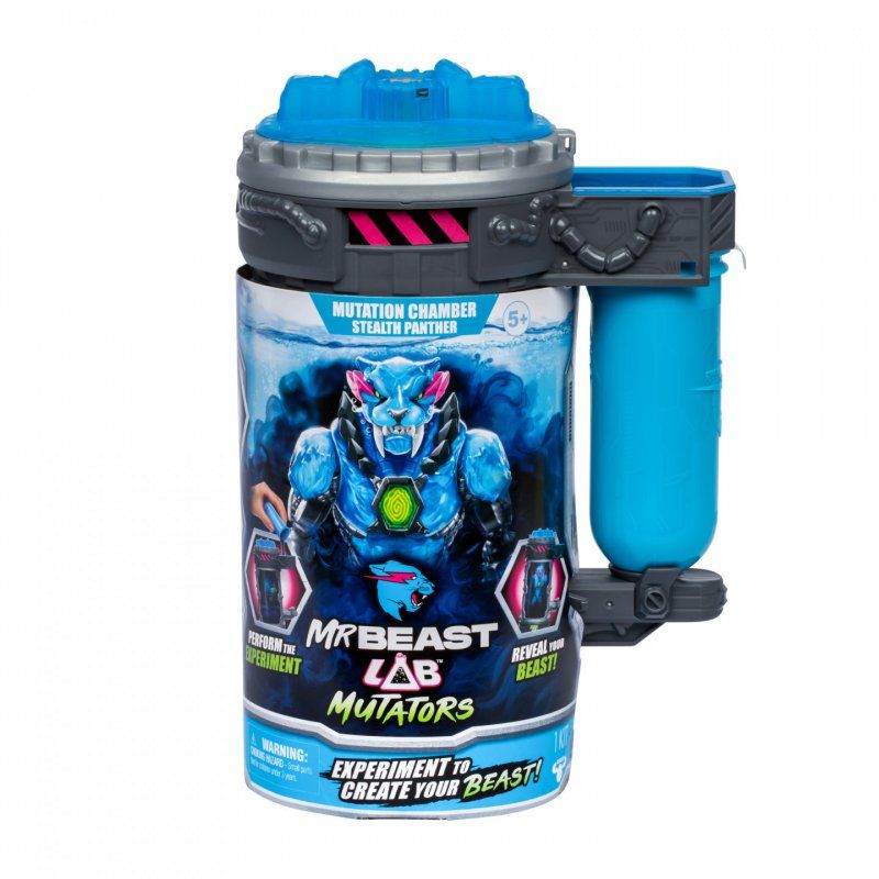 STOCKJBE1 - Moose Toys Mr Beast Lab Mutators - Mutatie Kamer Stealth Panther