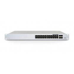 Cisco Meraki MS130-24P Managed L2 Gigabit Ethernet (10/100/1000) Power over Ethernet (PoE) 1U White