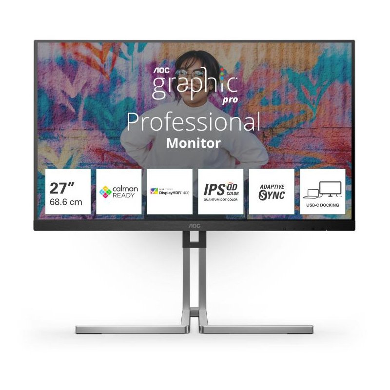 AOC Q27U3CV 27p IPS QD WLED WQHD 75Hz