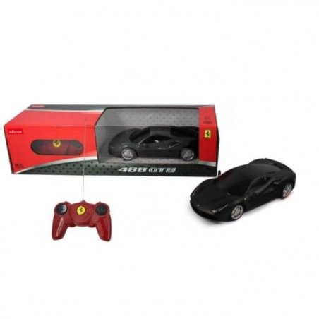 Rastar - R/C 1:24 Ferrari 488 Gtb Matt Black (23030)