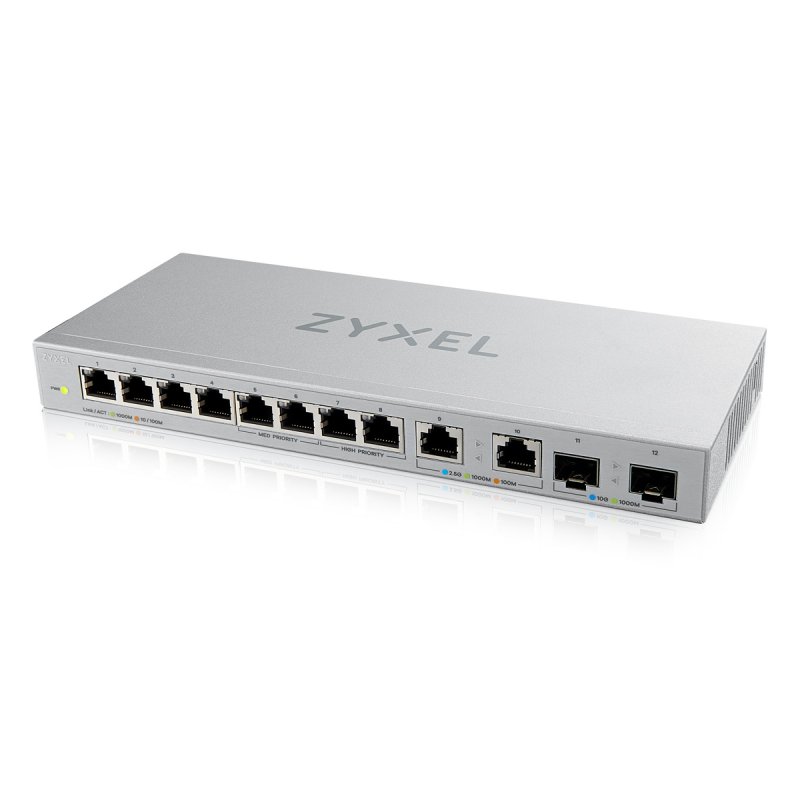 XGS1010-12 V2 12-PORT GIGABIT UNMANAGED SWITCH WITH 8-PORT 1G