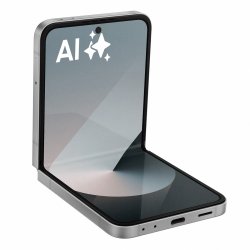 Samsung Galaxy Z Flip6 256GB Silver Shadow 17cm (6,7") OLED Display, Android 14, Dual-Kamera, Faltbar