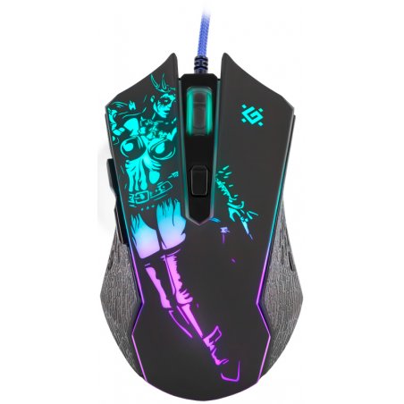 Defender SIN'SISTER GM-933 mouse Gaming Right-hand USB Type-A Optical 7200 DPI