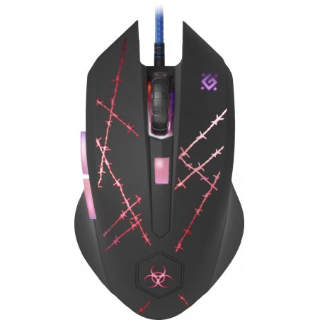 Defender Forced GM-020L mouse Gaming Ambidextrous USB Type-A Optical 3200 DPI