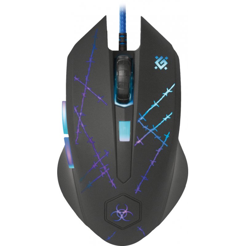 Defender Forced GM-020L mouse Gaming Ambidextrous USB Type-A Optical 3200 DPI