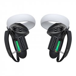 Controller Grip with Battery Door Kiwi Design Q1 PRO-2.2 for Meta Quest 2 Black