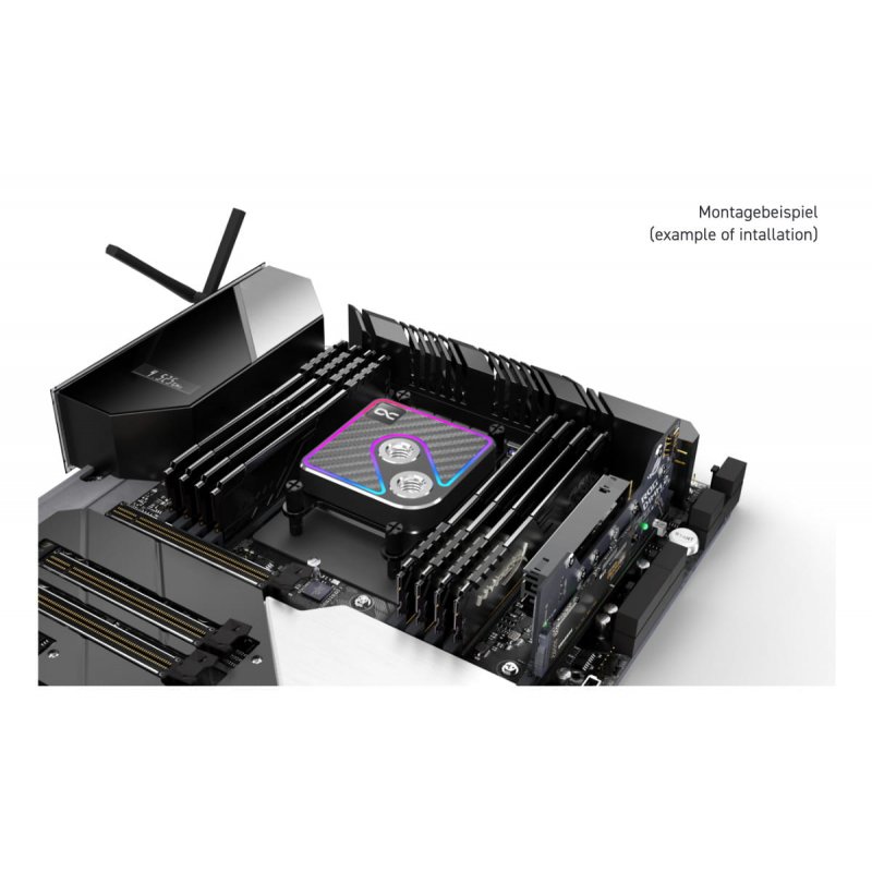 Alphacool Core 1 Aurora Carbon