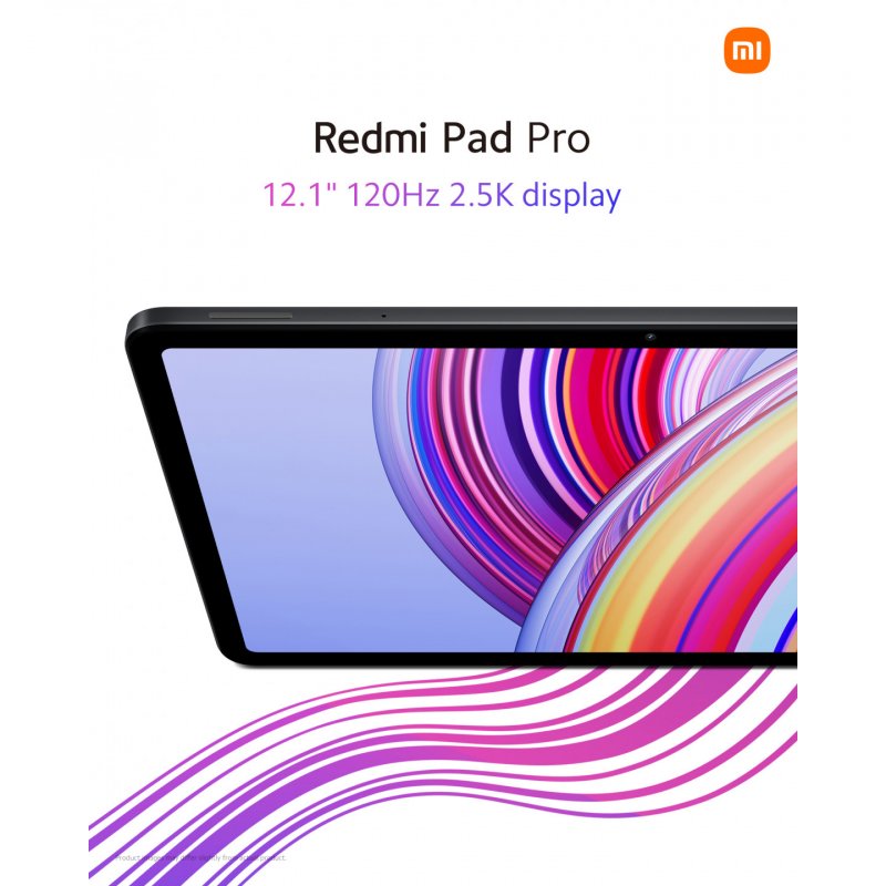 Xiaomi Redmi Pad Pro Qualcomm Snapdragon 128 Go 30,7 cm (12.1") 6 Go Wi-Fi 6 (802.11ax) Android 14 Gris