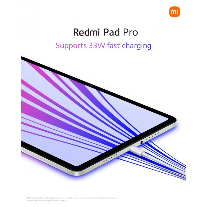 Xiaomi Redmi Pad Pro Qualcomm Snapdragon 128 Go 30,7 cm (12.1") 6 Go Wi-Fi 6 (802.11ax) Android 14 Gris