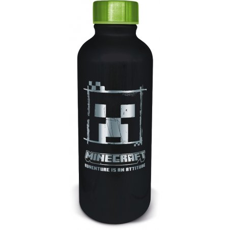 BOUTEILLE ALUMINIUM TREND MINECRAFT 755ML