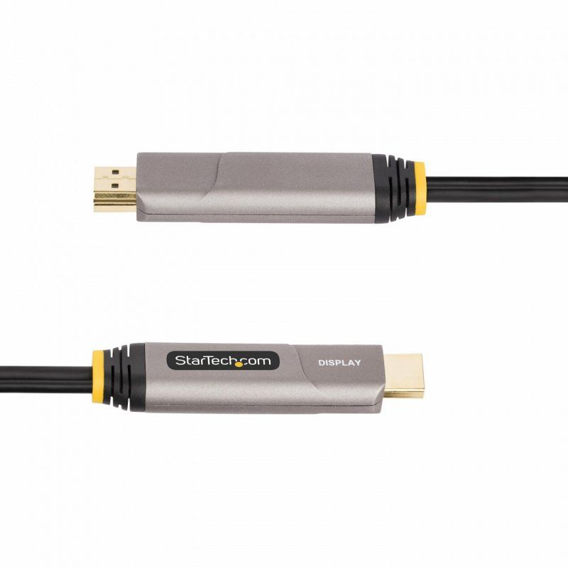 StarTech.com 50ft (15.2m) USB-C to HDMI 2.0 Active Optical Cable (AOC), 4K 60Hz, CL3 Rated, Unidirectional USB Type-C