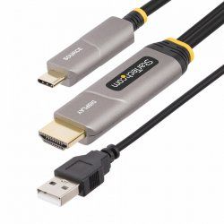 StarTech.com 145B-USBC-HDMI4K-AOC câble vidéo et adaptateur 9,15 m USB Type-C HDMI Type A (Standard) Noir