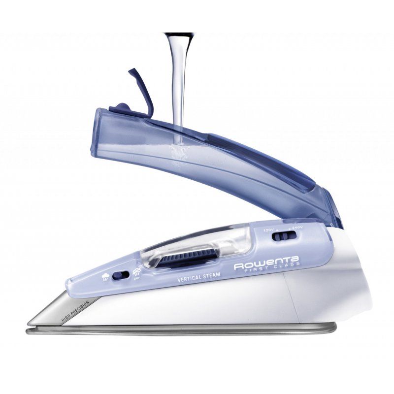 Rowenta DA1510F1 iron Steam iron Microsteam 200 soleplate 1000 W Blue, White