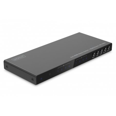 Digitus 4x2 HDMI Matrix Switch / Multi-viewer, 4K/30Hz