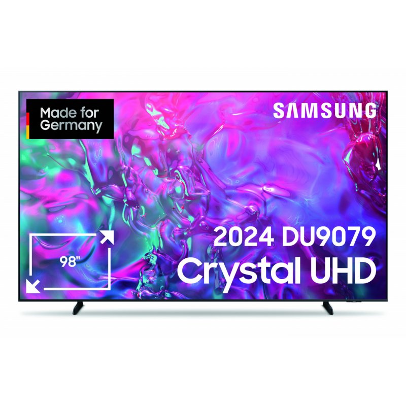 Samsung GU98DU9079U 2.49 m (98") 4K Ultra HD Smart TV Wi-Fi Black