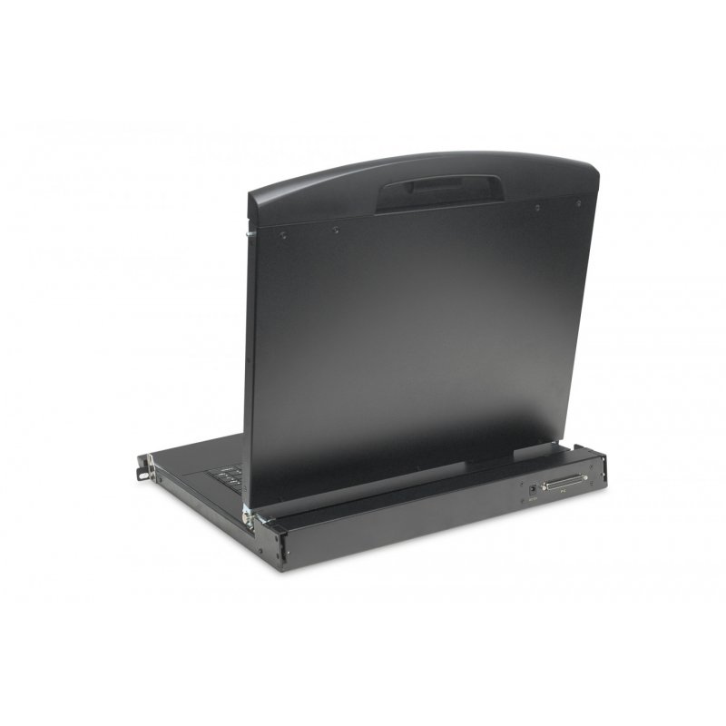 Digitus Console KVM HD LCD 19", 16 ports HDMI, clavier suisse