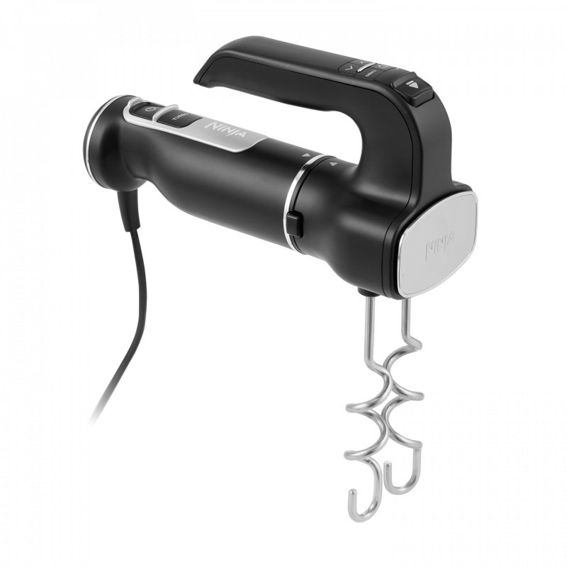 Foodi 3-in-1 Hand-& Stabmixer-Set (schwarz, 850 Watt, Stabmixer, Handmixer und Zerkleinerer)