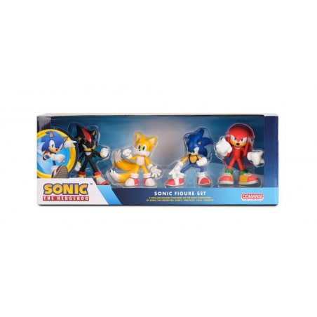 SONIC - Set de 4 Figurines
