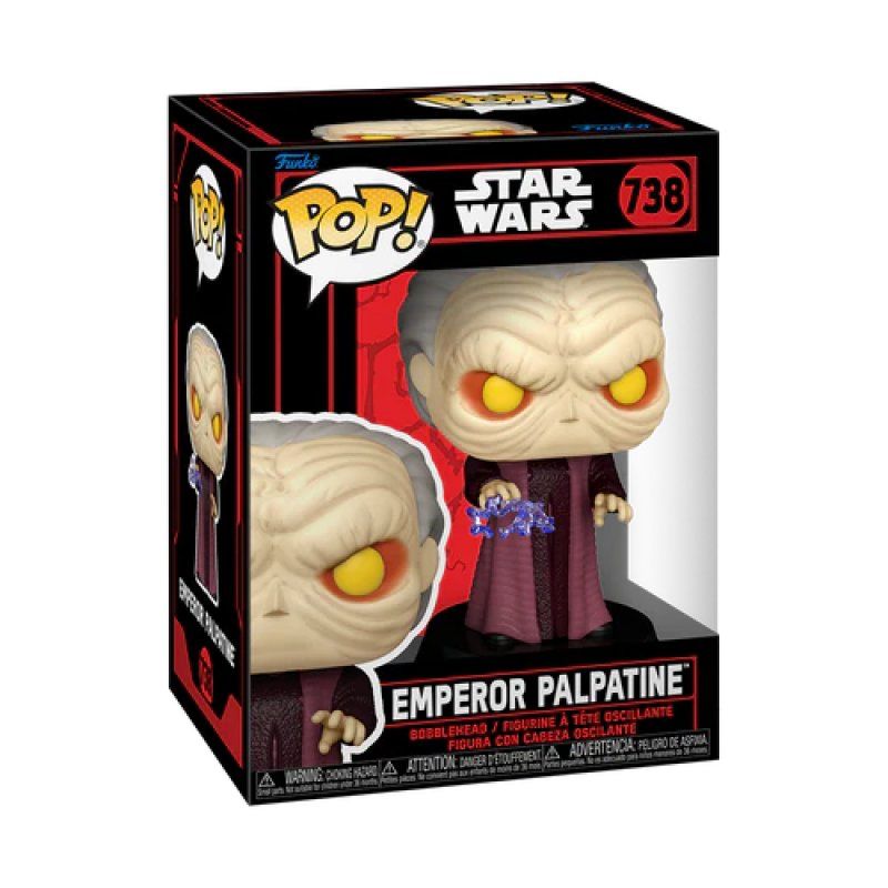 STAR WARS DARKSIDE - POP Star Wars N° 738 - Empereur Palpatine