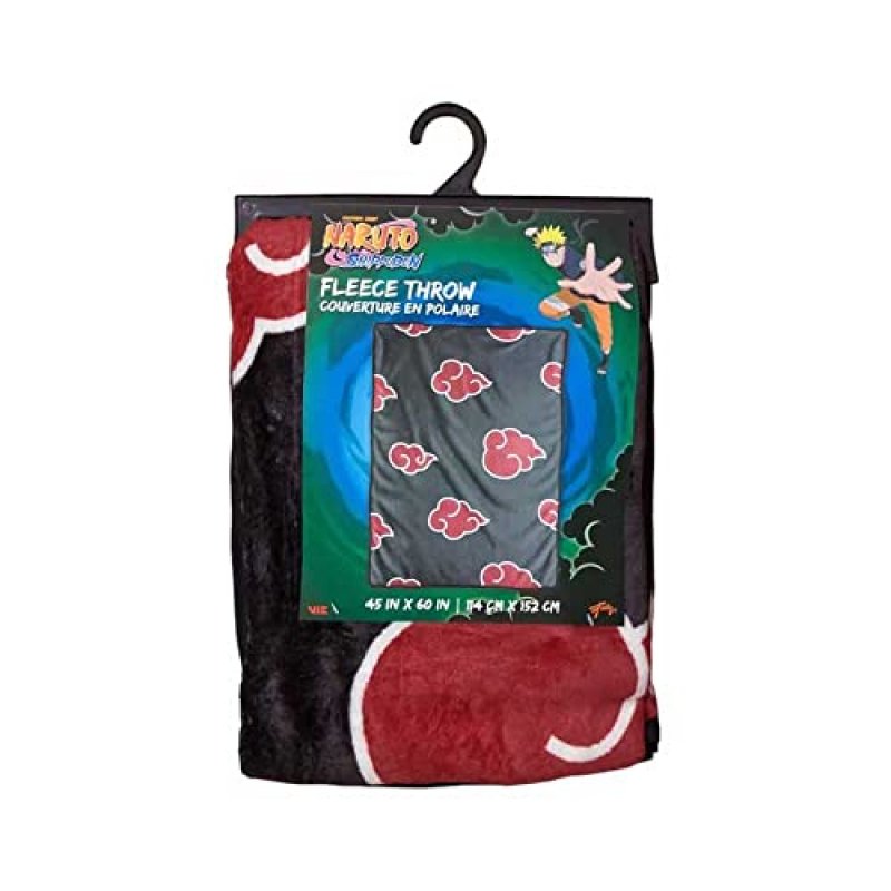 Bem's SA Naruto Shippuden throw blanket 114 x 152 cm Polyester Multicolour